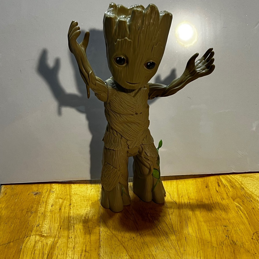 Marvel 10" Baby Groot Action Figure Brown Guardians of the Galaxy Poseable Toy